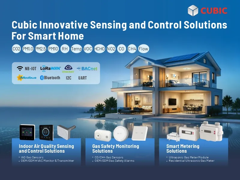 Cubic Innovative Sensing and Control Solutions for Smart Home